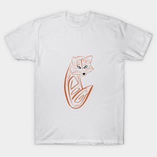 Geometric Fox T-Shirt